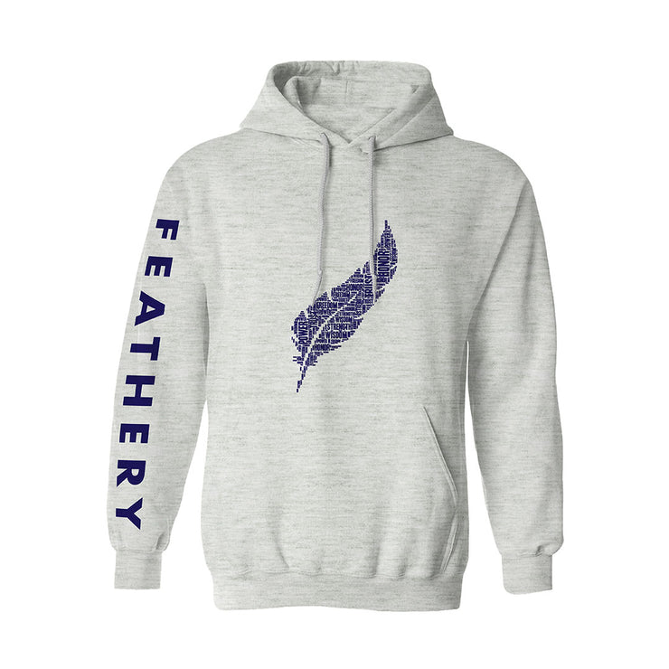 Feather Hoodie (Purple)